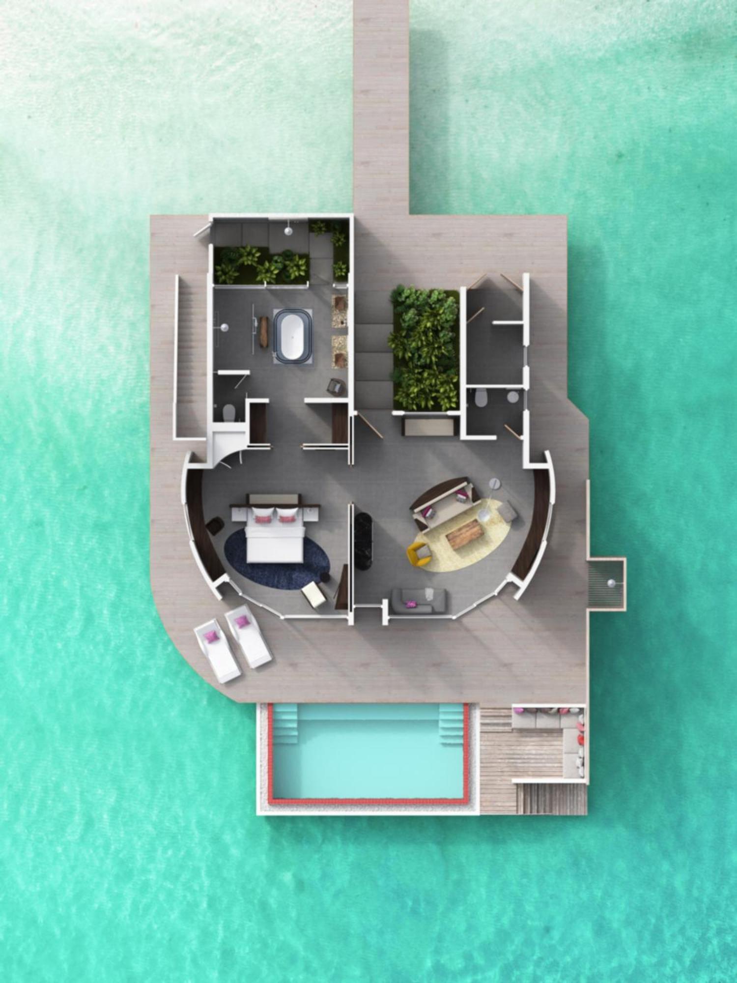 Jumeirah Olhahali Island Maldives Gaafaru Habitación foto